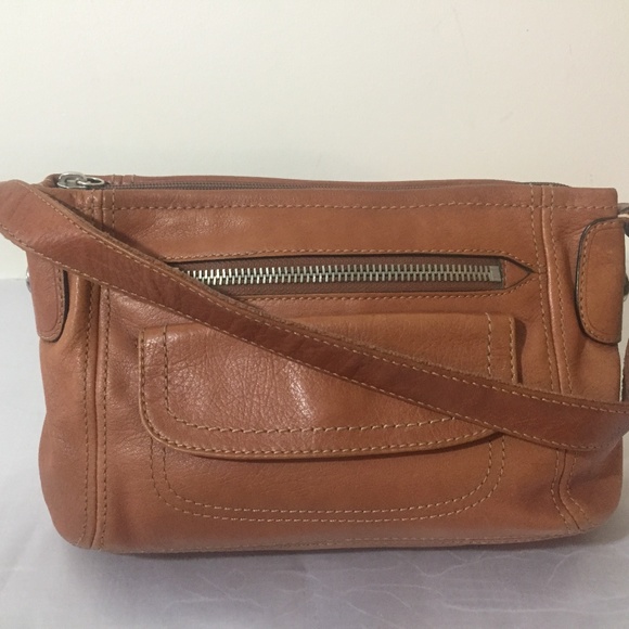 Fossil leather bag